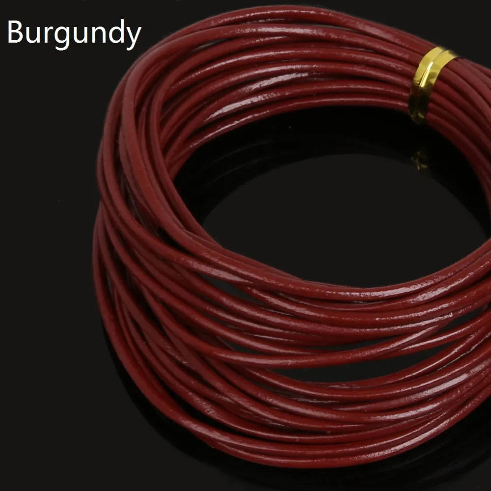 Wholesale 10 Nouveau 2 mm en Daim Synthétique Cuir String À faire soi-même Jewelry Making Thread Cords